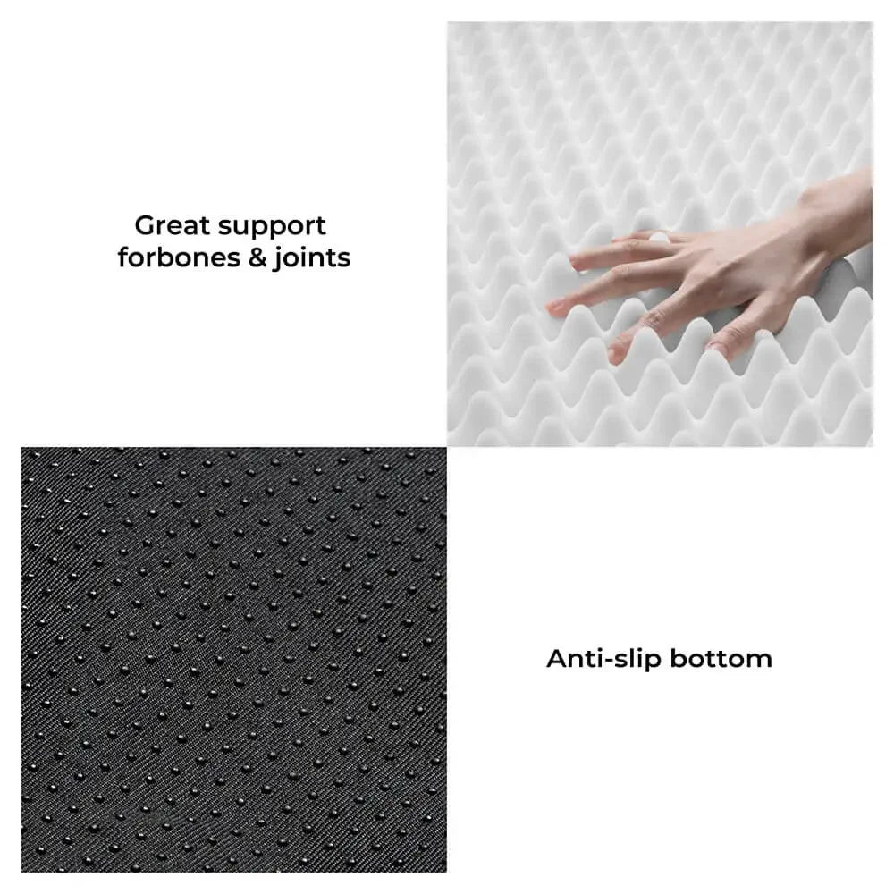 Handmade Plush Square Orthopedic Support with Pillow Large and Small Dog Beds Warm and Soft Dog Comfort Pads Pet Mattresses